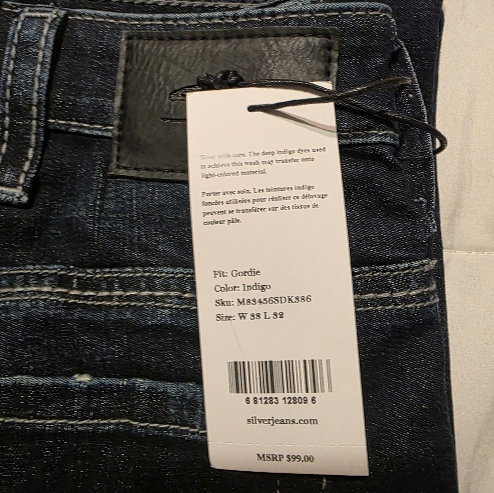 Silver Jeans Men's Indigo Jeans